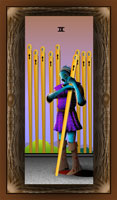Nine of wands