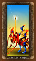 Knight of wands